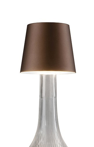 ONE-LIGHT LAMPADA PARALUME A LED PORTATILE E RICARICABILE - BRONZO - F