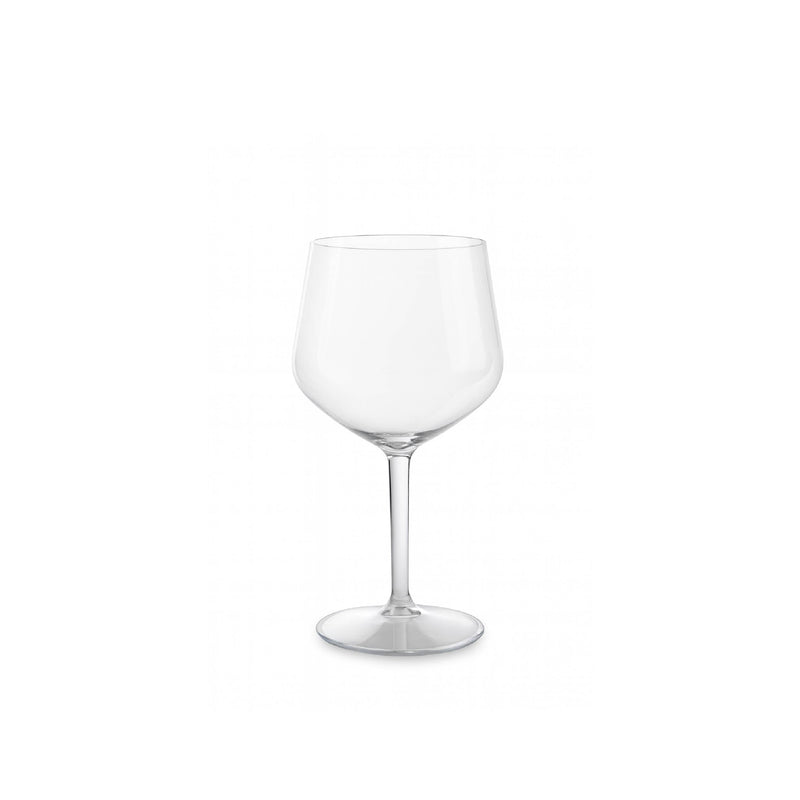 6 CALICI SOFFIATI "JENER GIN COCKTAILS" INFRANGIBILE IN PLASTICA - FM 45