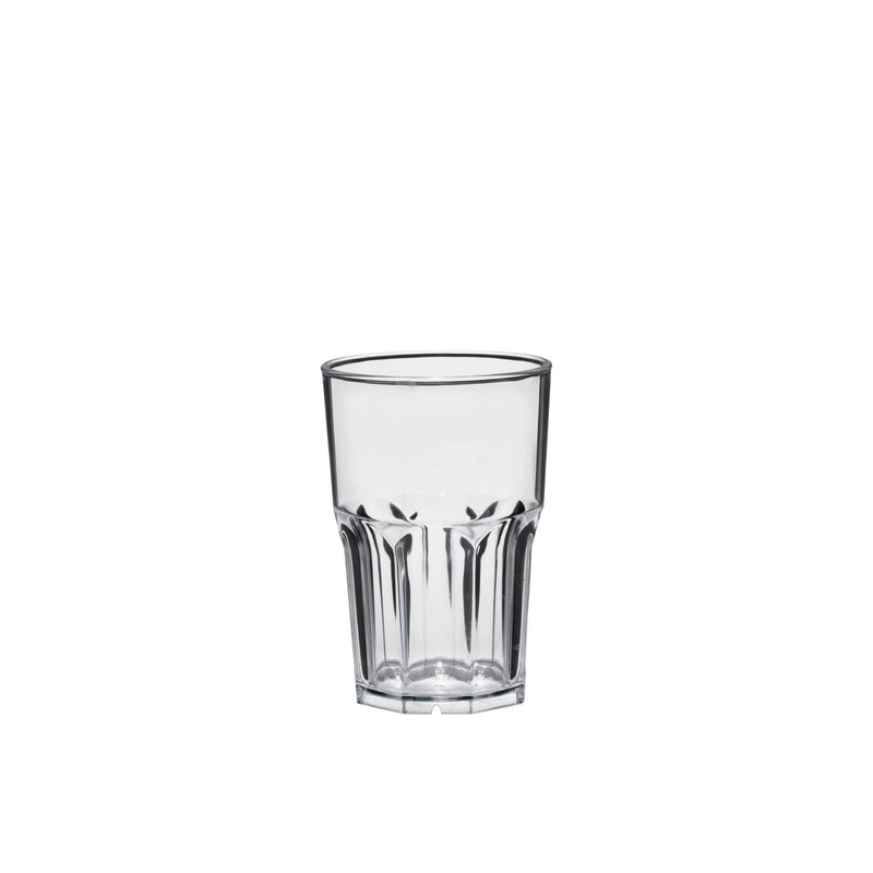 10 BICCHIERI COCKTAILS "GRANITY CLEAR"  NERI, INFRANGIBILI CONFEZIONE DA 10 PEZZI - FM-63 N