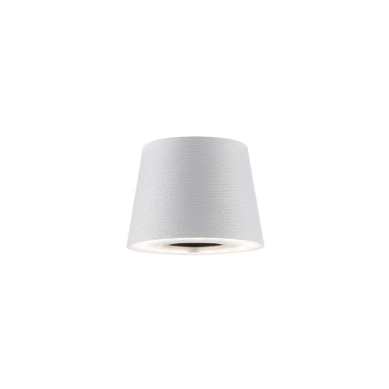 ONE-LIGHT MOON LAMPADA PARALUME A LED PORTATILE E RICARICABILE - BIANCO FUMO - FB-92 BF