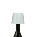 ONE-LIGHT MOON LAMPADA PARALUME A LED PORTATILE E RICARICABILE - BIANCO FUMO - FB-92 BF