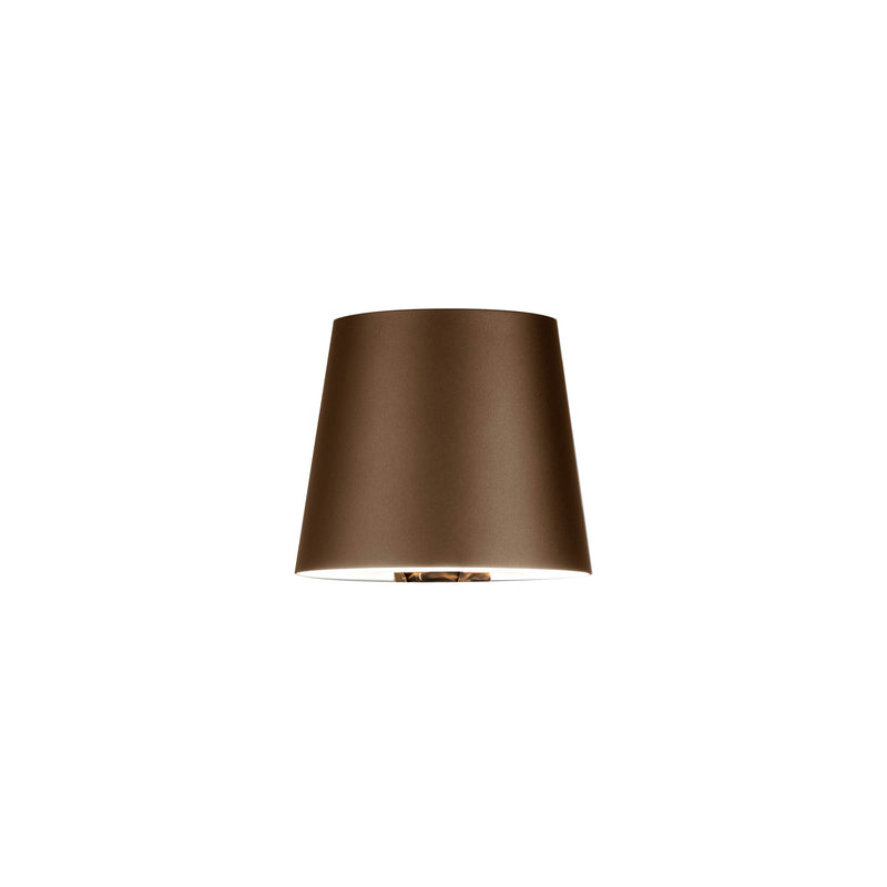 ONE-LIGHT STEM LAMPADA O PARALUME A LED DA BOTTIGLIA, PORTATILE E RICARICABILE - COLORE BRONZO FB-94 BR