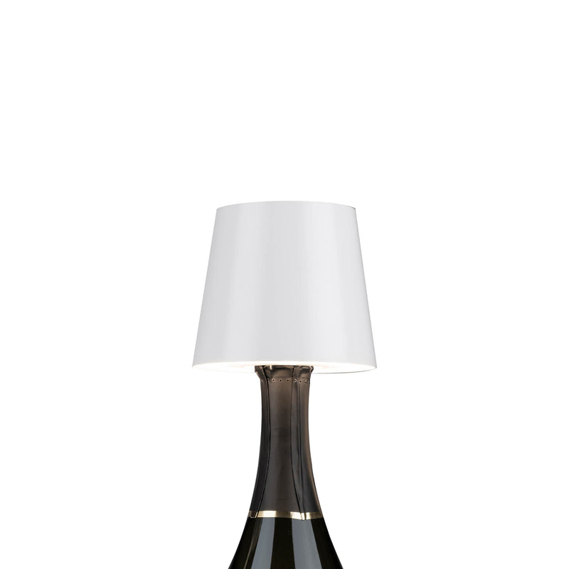 ONE-LIGHT STEM LAMPADA O PARALUME A LED DA BOTTIGLIA, PORTATILE E RICARICABILE - COLORE BIANCO FB-94 B