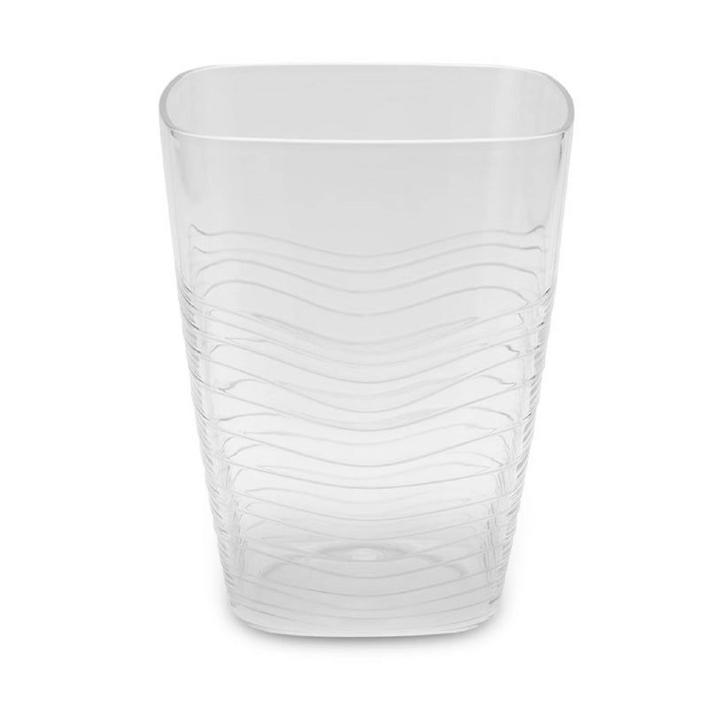 SECCHIELLO BUCKET RINFRESCATORE  "GAME SQUARE" TRASPARENTE DA 1 BOTTIGLIA FB-65 T