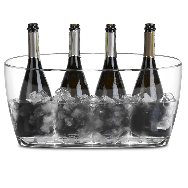 SPUMANTIERA, BOWL PORTAGHIACCIO "NICE JEROBOAM" TRASPARENTE DA 5 BOTTIGLIE  O 2 MAGNUM O 1 JEROBOAM FB-37