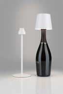 ONE-LIGHT STEM LAMPADA O PARALUME A LED DA BOTTIGLIA, PORTATILE E RICARICABILE - COLORE BIANCO FB-94 B