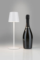 ONE-LIGHT STEM LAMPADA O PARALUME A LED DA BOTTIGLIA, PORTATILE E RICARICABILE - COLORE BIANCO FB-94 B