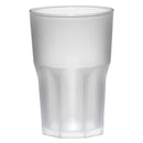 10 BICCHIERI COCKTAILS "GRANITY FROST" INFRANGIBILI, TRASPARENTI SATINATI CONFEZIONE DA 10 PEZZI - FM62